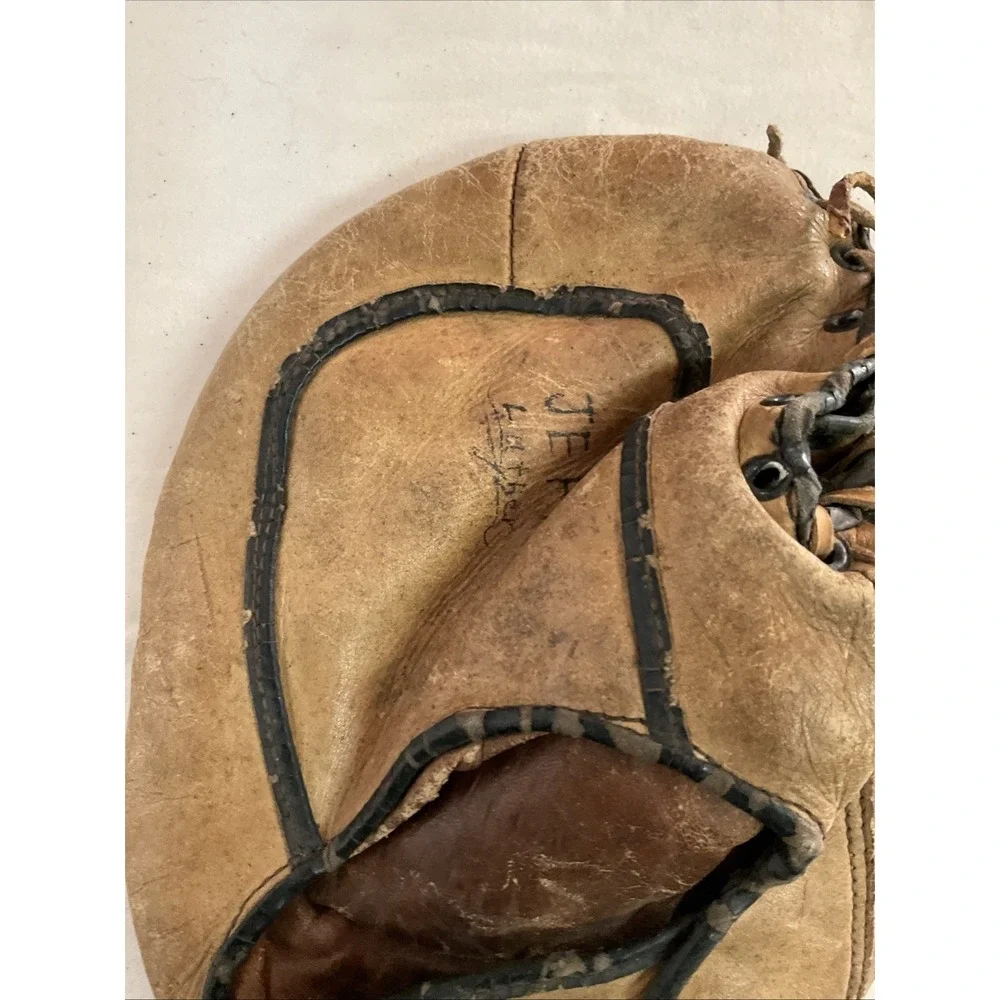 Vtg‎ 1940's Rudy York Western's Model G1342 Baseball Glove Baseman's Mitt